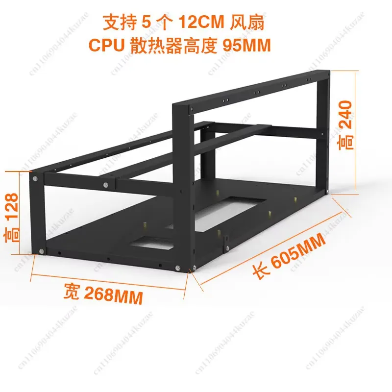 Suporte Vertical Estável para  - Gpu Mining Rig Frame 8 Gpu avaliação e preço