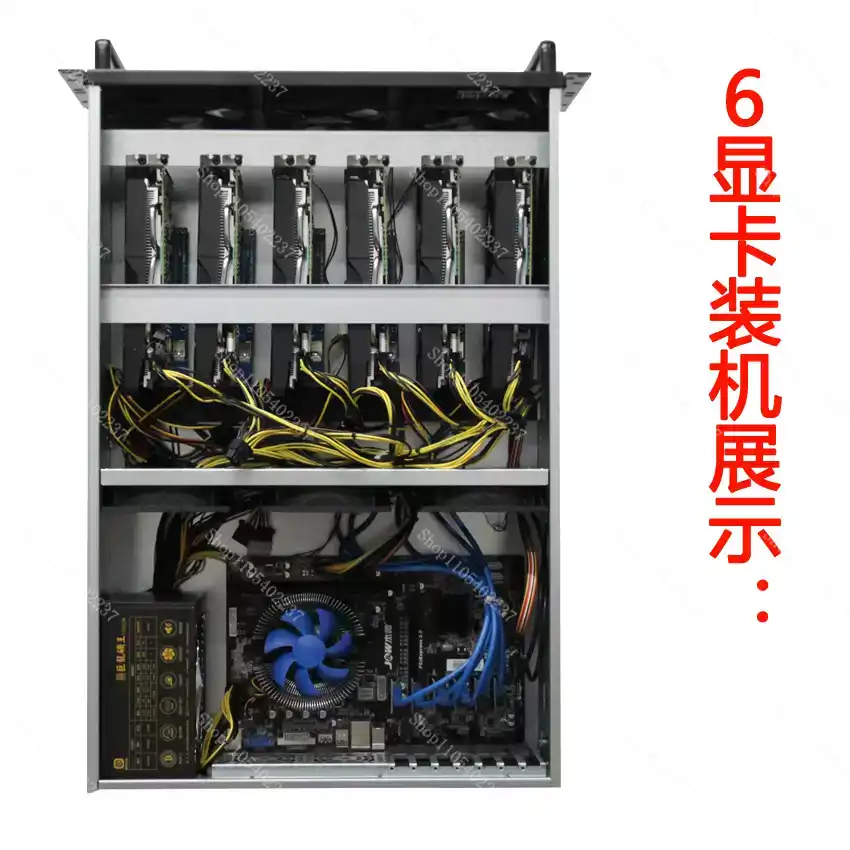Chassi Multi GPU 4U para 6 a 8 - Server Gpu Chassis 4U avaliação e preço