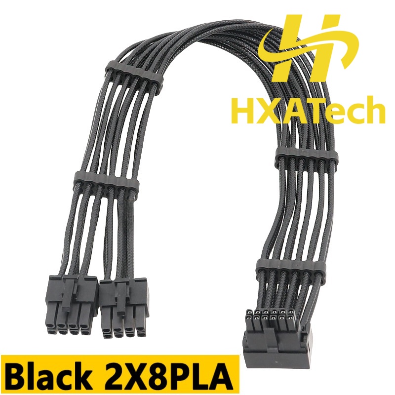 Cabo de Placa Gráfica HXATech  - Dual 8Pin To 16Pin 12Vhpwr Cable avaliação e preço